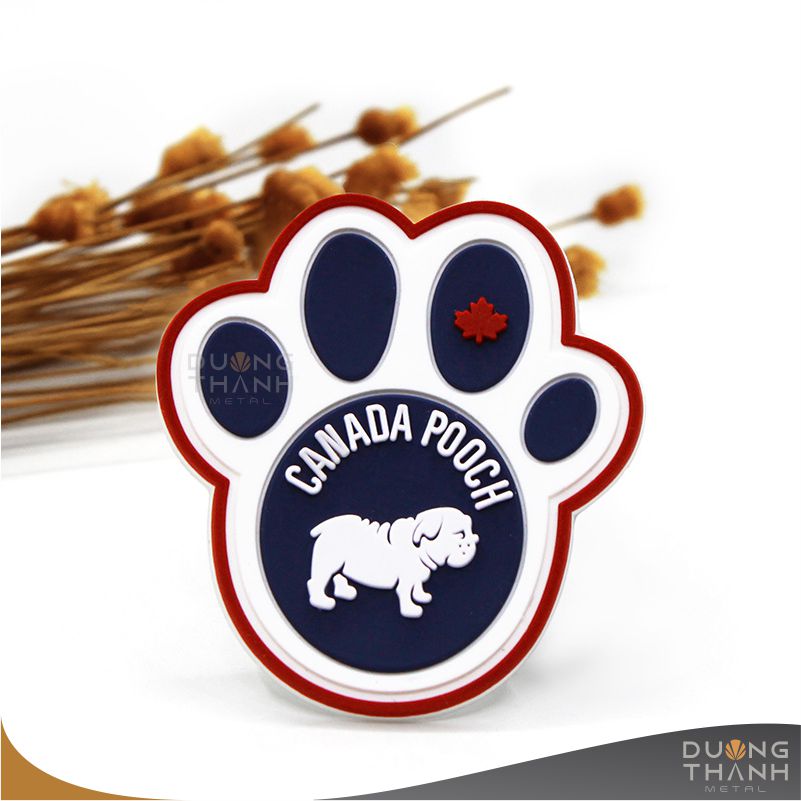 tem cao su nhua deo logo silicone 011
