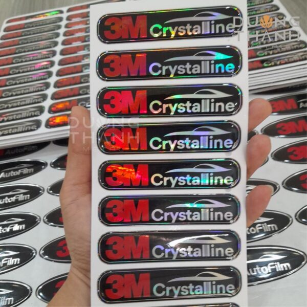 Tem nhựa phủ epoxy