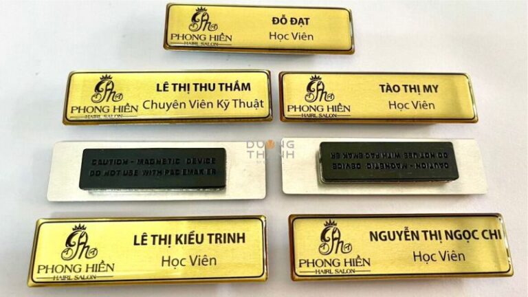 dich vu lam bang ten va the ten nhan vien